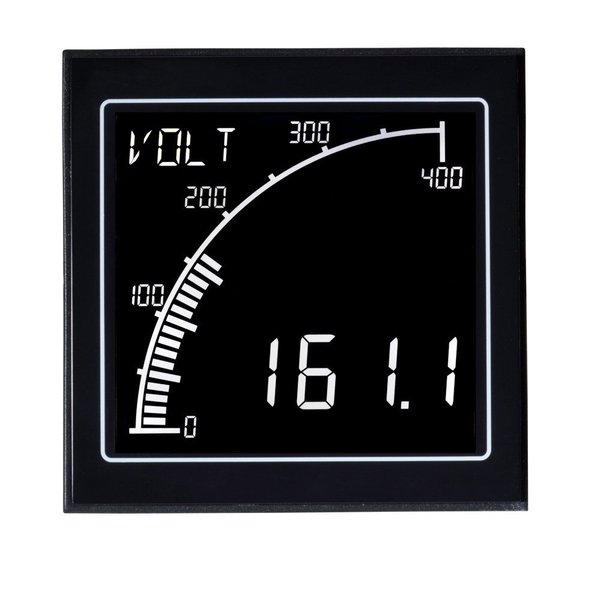 Analog Panel Meter, AC, 68mm x 68mm, Screw