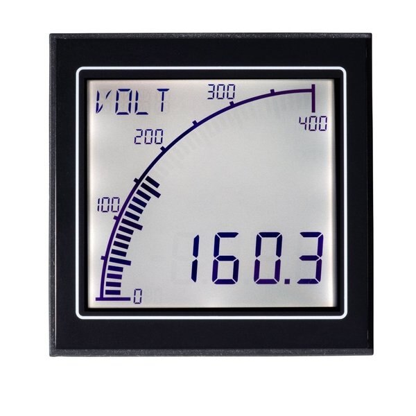 Analog Panel Meter, AC, 68mm x 68mm, Screw