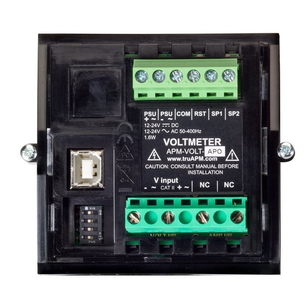 Analog Panel Meter, AC, 68mm x 68mm, Screw