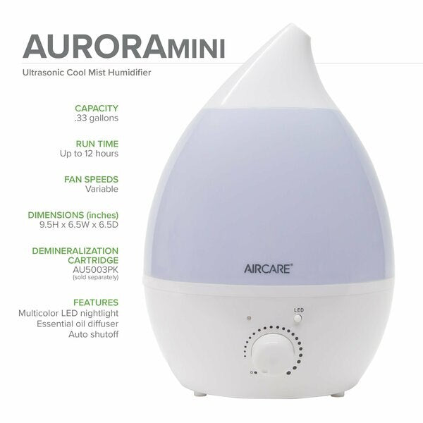 Ultrasonic Humidifier, 360 sq. ft., White