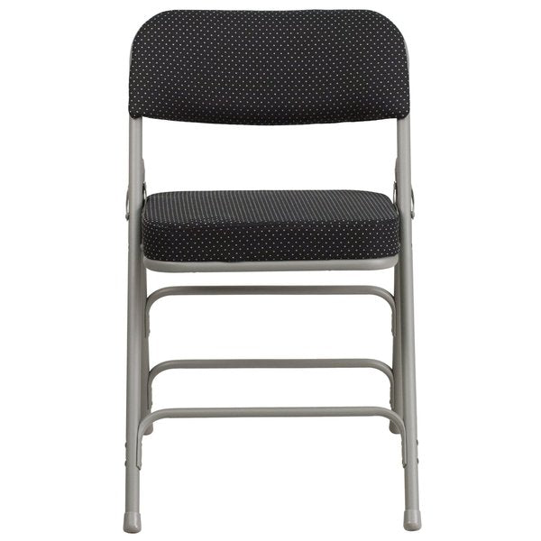 Black Fabric Folding Chair