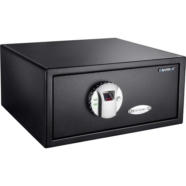 Security Safe, 0.94 cu ft, 25 lb, Biometric Lock