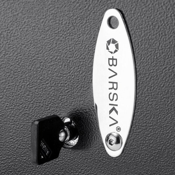 Security Safe, 0.94 cu ft, 25 lb, Biometric Lock
