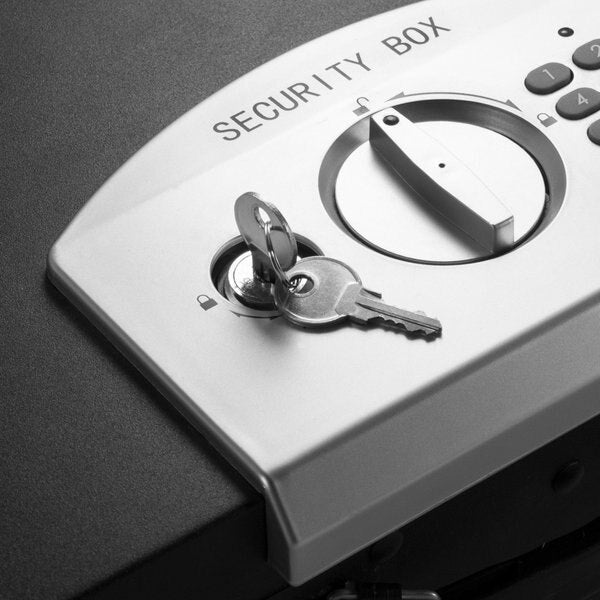 Security Safe, 0.5 cu ft, 16.5 lb, Digital Keypad Lock