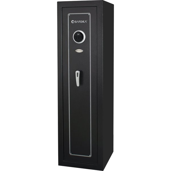 Rifle & Gun Safe, Biometric Lock, 107.8 lbs, 5.51 cu ft, 10 Guns