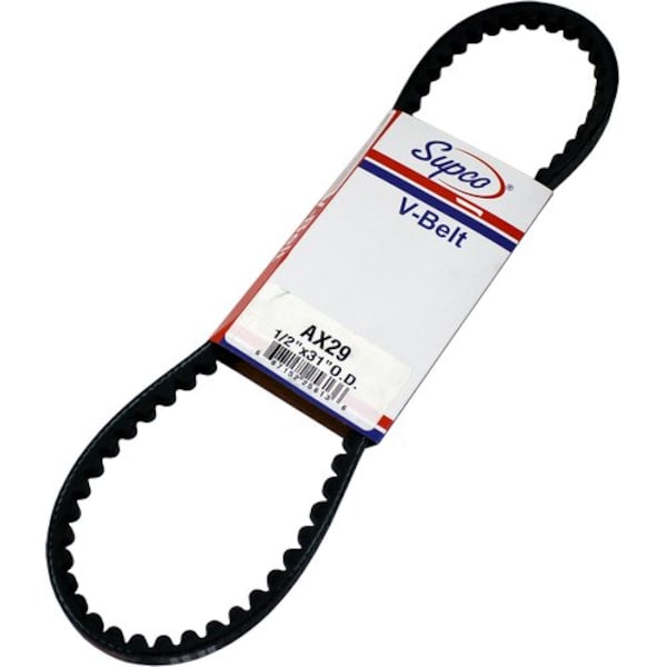 Molded Cogged V Belt, AX29