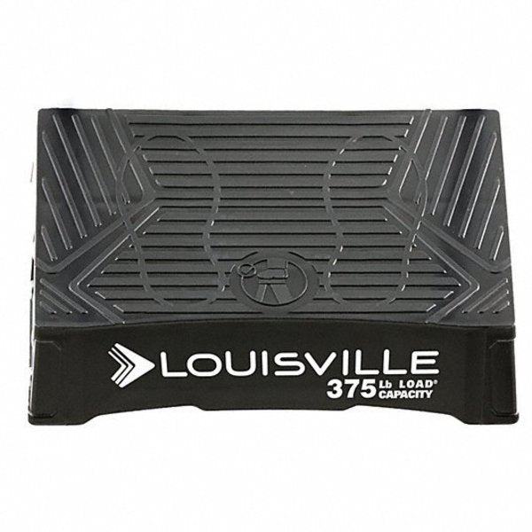 2 Steps, Aluminum Step Stand, 375 lb. Load Capacity, Silver, Standards: ANSI