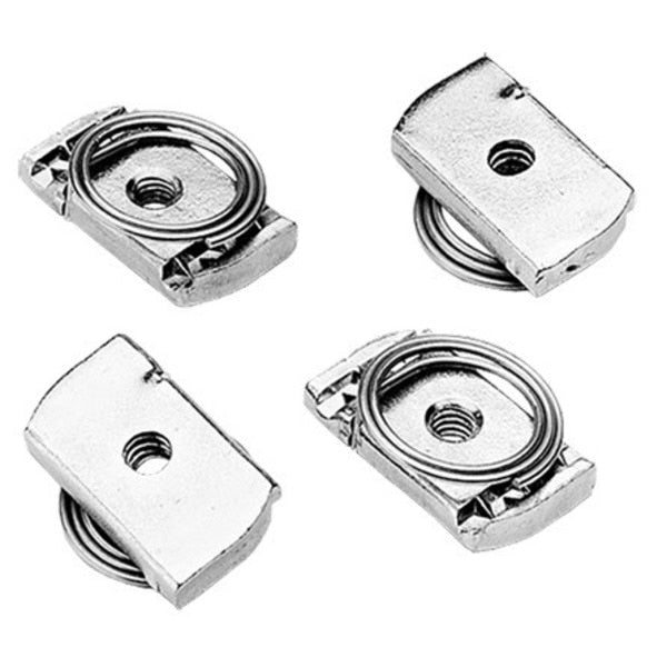 Clamping Nut Package, 1/4-20, Steel