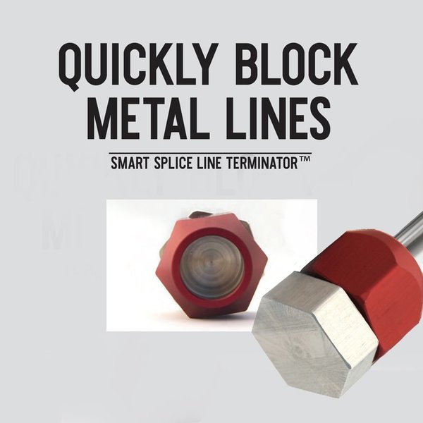 Line Terminator Blockoff Kit, 8mm OD line