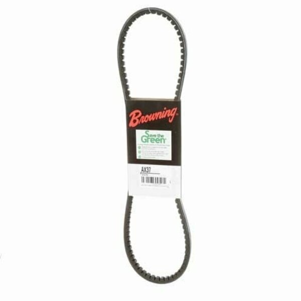 AX37 Cogged V-Belt, 1 Ribs
