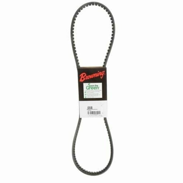 AX46 Cogged V-Belt, 1 Ribs