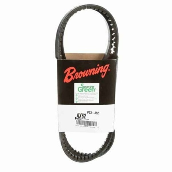 AX62 Cogged V-Belt, 1 Ribs