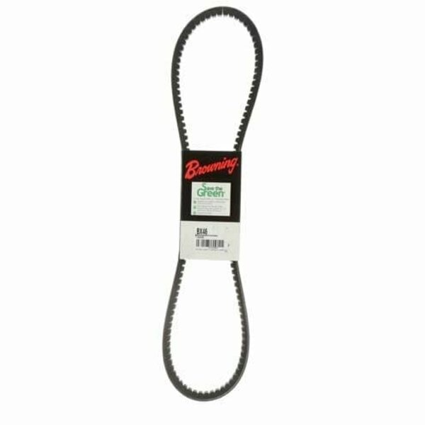 BX46 Cogged V-Belt, 1 Ribs