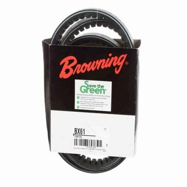 BX61 Cogged V-Belt, 1 Ribs