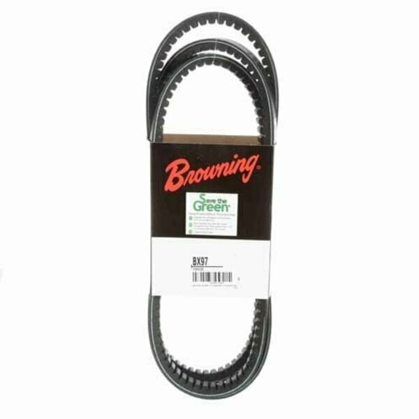 BX97 Cogged V-Belt, 1 Ribs