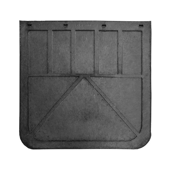 Mud Flap, Hvy Duty, Rubber, 24 in L, 24 in W
