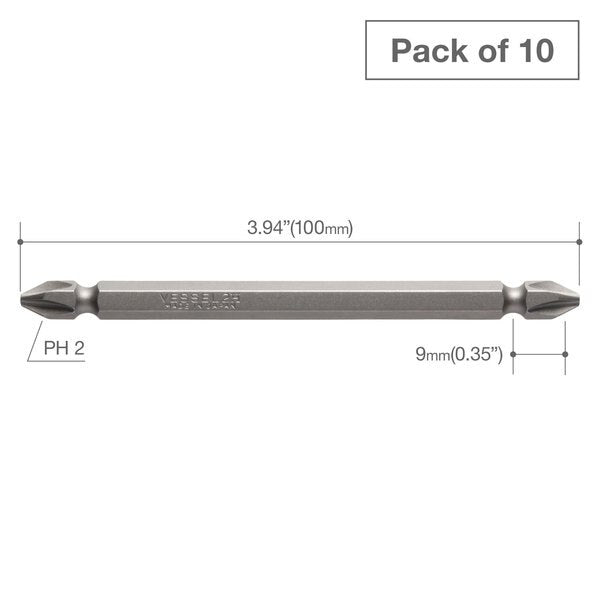 Double-Ended Bit 1/4