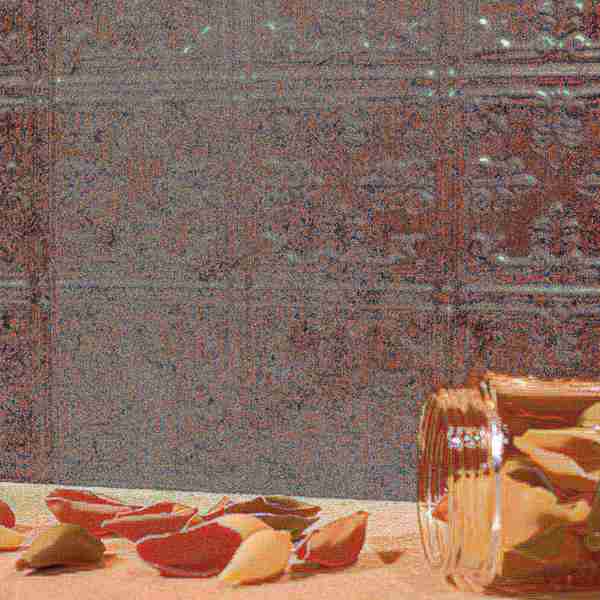Fasade 18in x 24in Traditional 10 Moonstone Copper Backsplash Panel 5pk