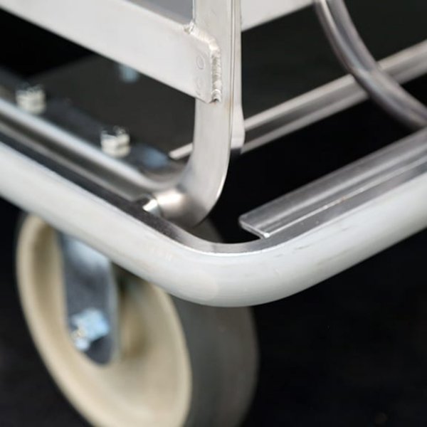 Glass Rack/Dish Sorting Cart; 2 Flat, 2 Angled 28