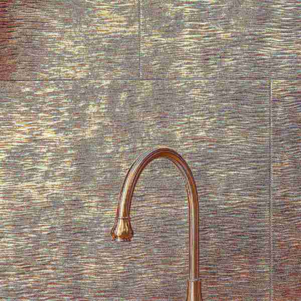 Fasade 18in x 24in Ripple Bermuda Bronze Backsplash Panel 5pk