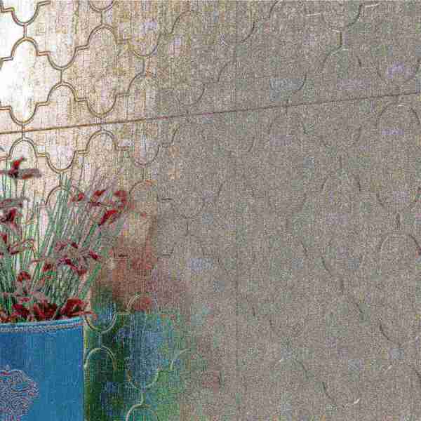 Fasade 18in x 24in Monaco Vintage Metal Backsplash Panel 5pk
