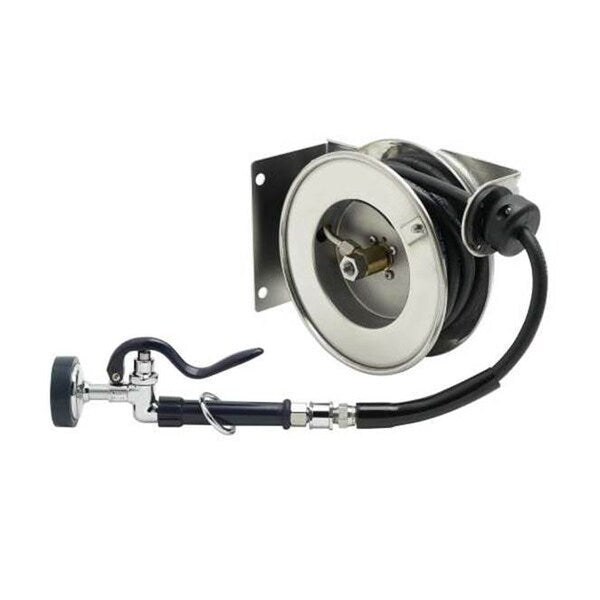 Open Hose Reel, Stainless, 3/8 ft.x 12 ft.