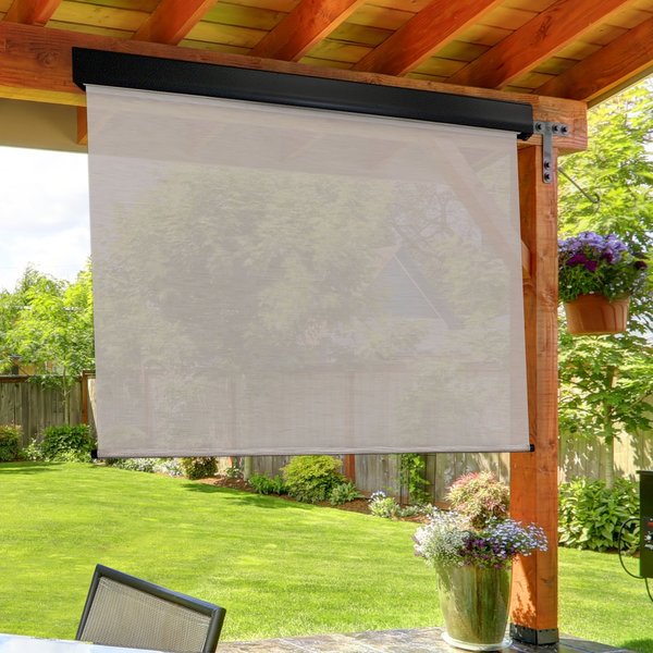 Exterior Sun Shade, Maui, 72 in. W, Pole
