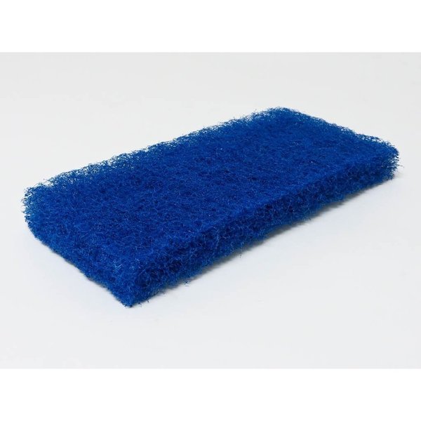Scrubbing Pad Blue, Heavy Duty, PK 20