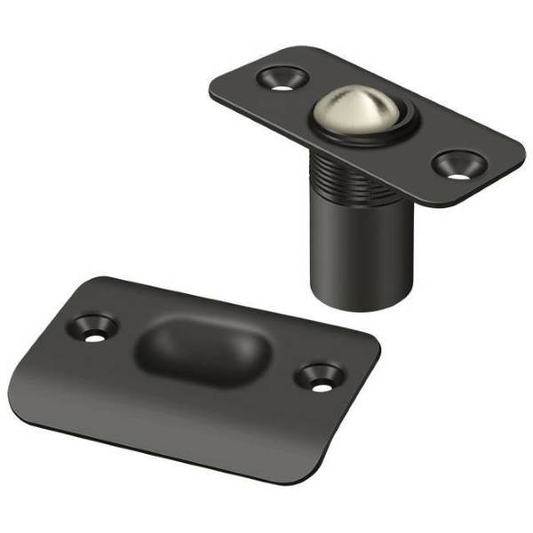 Ball Catch, Round Corners Oil Rubbed Bronze