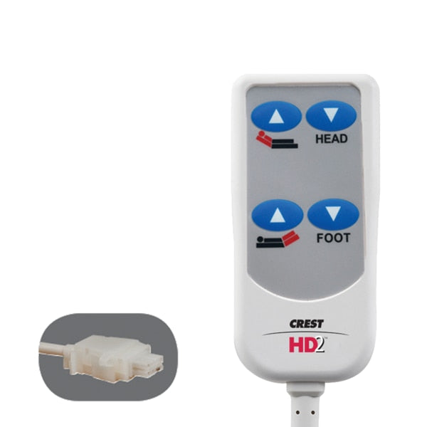HD2 Bed Control, 8 ft., Cord, Various Br