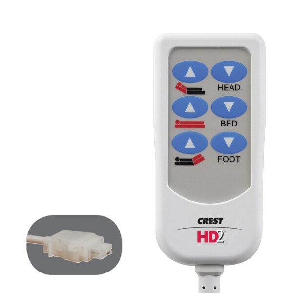 HD2 Bed Control, 8 ft., Cord, Various Br