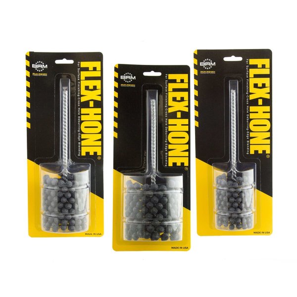 BCKC 3-Piece FLEX-HONE Kit in 240 Grit Silicon Carbide