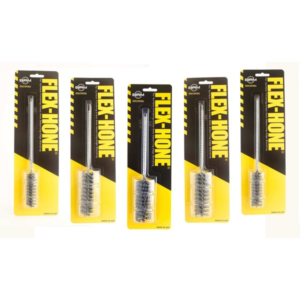BCKC 5-Piece FLEX-HONE Kit in 180 Grit Silicon Carbide