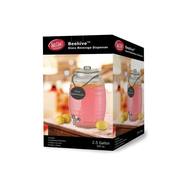 Beehive Glass Bev Dspnsr, 9