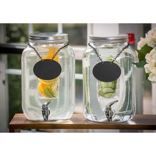 Mason Jar Glass Bev Dspnsr