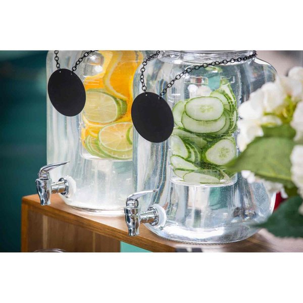 Mason Jar Glass Bev Dspnsr