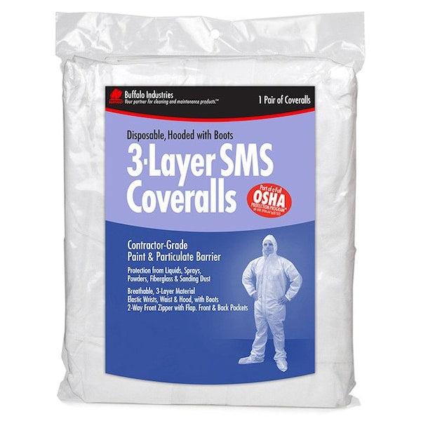 Sms Coveralls Hd With Boots XXXL Bag