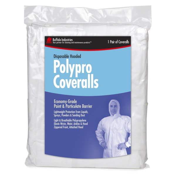 Polypro Coverall Lg Hooded Bag