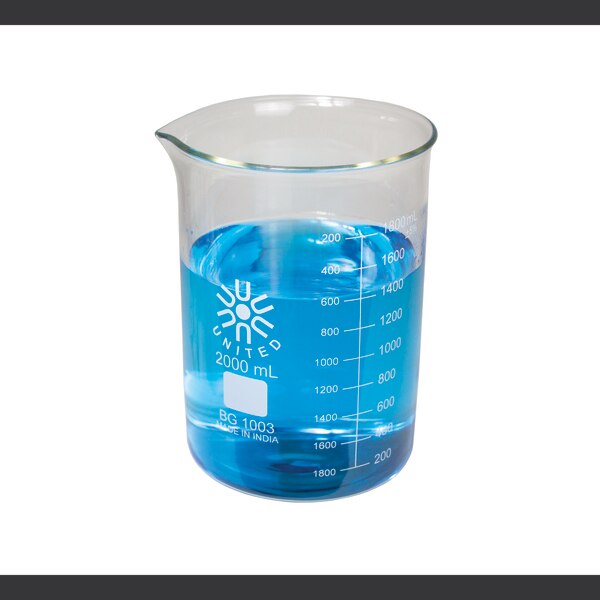 Beakers, Low Form, Heavy Duty, 2000Ml