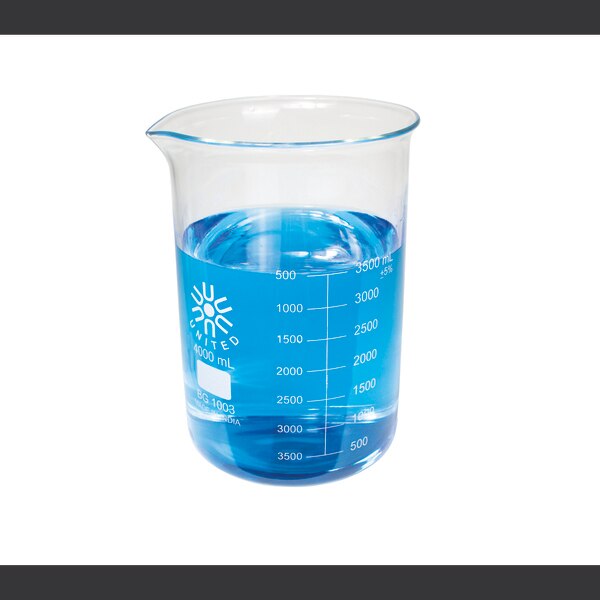 Beakers, Low Form, Heavy Duty, 4000Ml