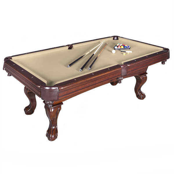 Augusta Non-Slate Pool Tbl, 8 ft., Walnut