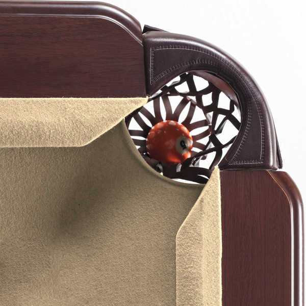 Augusta Non-Slate Pool Tbl, 8 ft., Walnut
