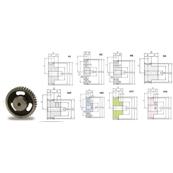 Cast Iron Worm Wheels