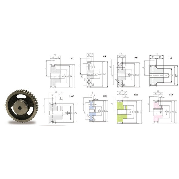 Cast Iron Worm Wheels