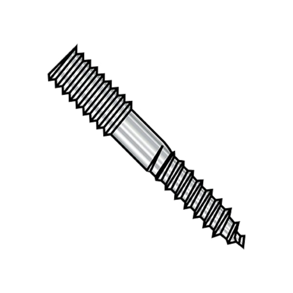 3/8-16X5 HANGR BLT PLAIN CNTR 18-8 STAINLESS STEEL