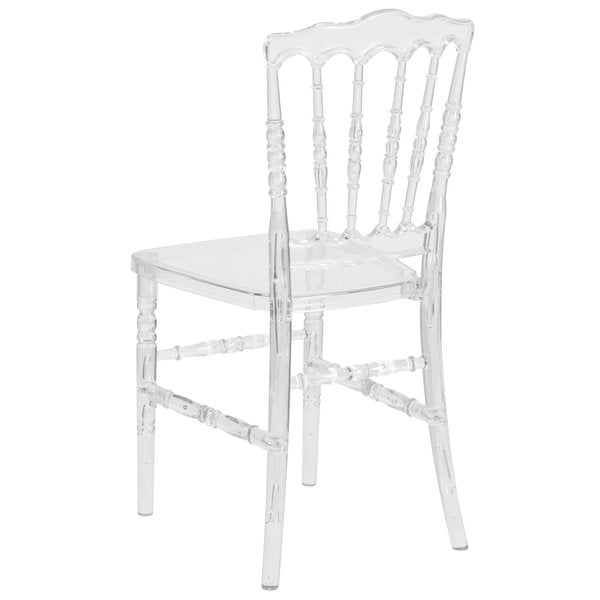 Stacking Chair, Crystal Ice, Napoleon