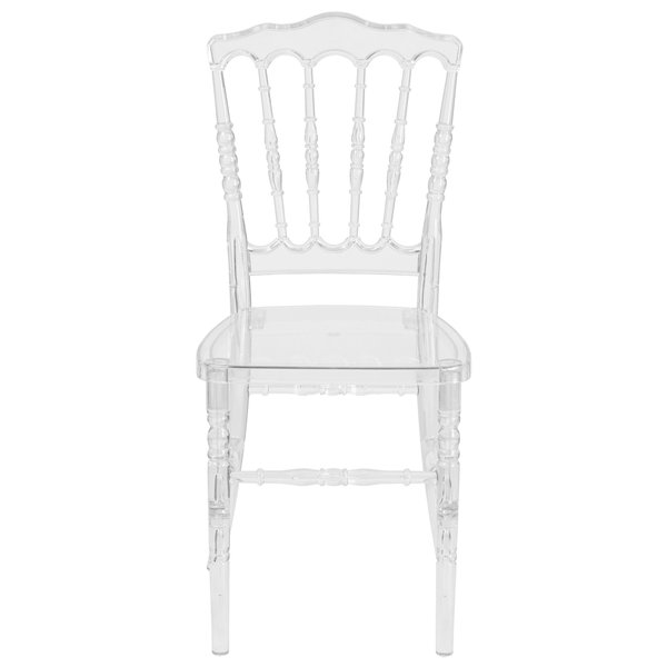 Stacking Chair, Crystal Ice, Napoleon