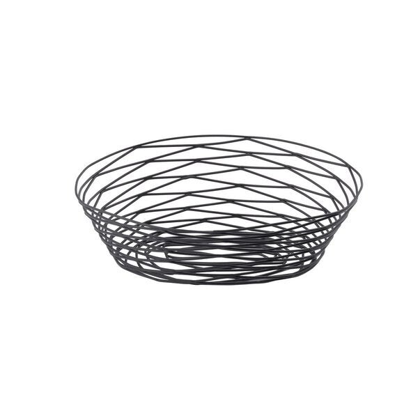 Artisan Oval Basket, Blk, 10