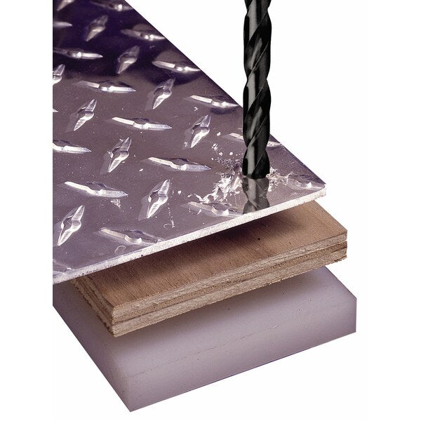 Black Oxide Jobber Length Drill Bit 3pk.