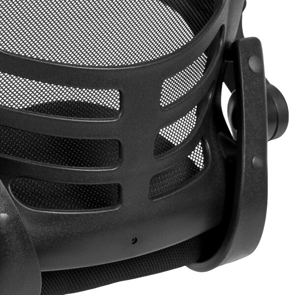 Black Mesh Sled Base Side Reception Chai